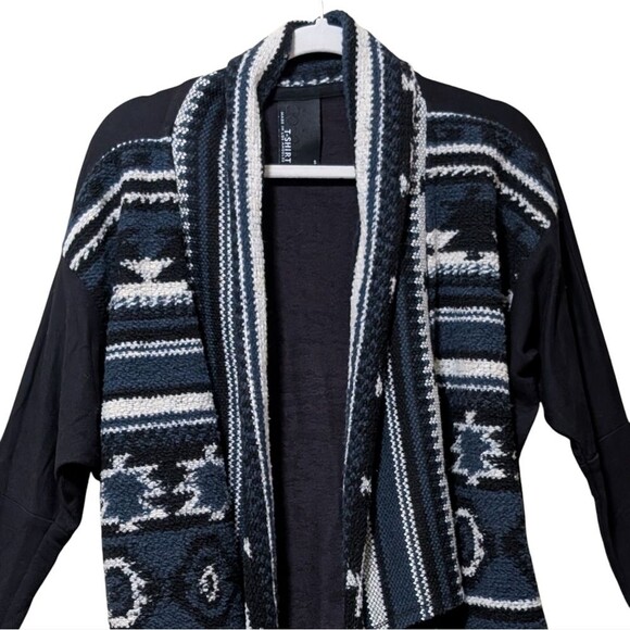 Dolan Anthropologie open front cardigan women's size Small sweater Aztec boho US - Picture 1 of 9
